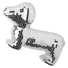 Deko-Hund in glänzender Optik