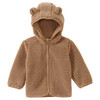 Baby Teddyjacke mit Kapuze