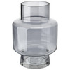 Vase in transparenter Optik