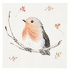 20 Servietten mit Vogel-Motiven