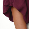 Damen Bluse in Crinkle-Optik