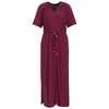 Damen Kleid in Crinkle-Optik