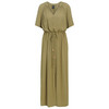Damen Kleid in Crinkle-Optik