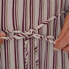 Damen Kleid in Crinkle-Optik