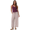 Damen 7/8 Culotte in Crinkle-Optik