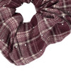 Scrunchie mit Karomuster