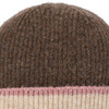 Mädchen Strickmütze mit Rippstruktur