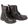 Mädchen Stiefeletten mit Metallic-Glanz