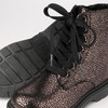 Mädchen Stiefeletten mit Metallic-Glanz