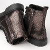 Mädchen Stiefeletten mit Metallic-Glanz