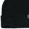 Damen Strickmütze mit kleinem Aufnäher 