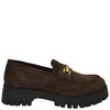Damesloafers met suède-look