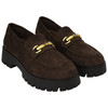 Damesloafers met suède-look