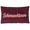 Kissen 30 x 50 cm bordeaux