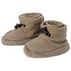 Fleece-schoentjes voor baby's bruin