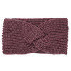 Mädchen Stirnband mit Knotendetail bordeaux
