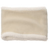 Babysnood met teddypluche crème