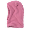 Baby-muts met masker van fleece roze