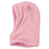 Baby-maskermutsje van fleece lichtroze