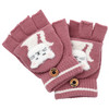 Mädchen Handschuhe mit Katzen-Motiv