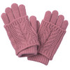 Mädchen Handschuhe und Stulpen im Set rosa