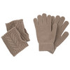 Mädchen Handschuhe und Stulpen im Set
