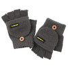 Jungen Handschuhe mit Klappfäustling dunkelgrau