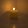 Kleine LED Wachskerze mit Flammeneffekt