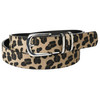 Damesriem met luipaardprint