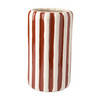 Vase mit Streifen