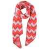 Damen Winterschal mit Zick-Zack-Muster
