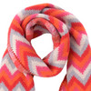 Damen Winterschal mit Zick-Zack-Muster