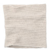 Damen Snood mit Rippstruktur creme