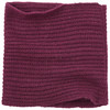Damen Snood mit Rippstruktur dunkellila