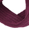 Damen Snood mit Rippstruktur