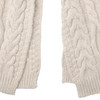Damen Winterschal mit Zopfmuster
