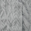 Damen Winterschal mit Zopfmuster