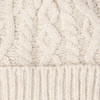 Damen Strickmütze mit Zopfmuster