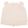 Newborn Strickmütze mit Öhrchen beige