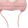 Wintermutsje voor baby's met hartjespatroon