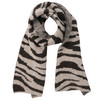 Damen Winterschal mit Zebra-Muster