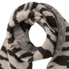 Damen Winterschal mit Zebra-Muster