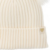 Gebreide muts voor meisjes met twee pompons