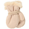 Baby Fäustlinge in Veloursleder-Optik