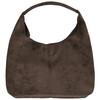Damen Shopper in Leder-Optik braun
