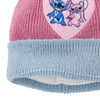Stitch-breimuts met pompon