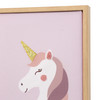 Wandbild mit EInhorn-Motiv