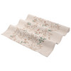 Tischläufer mit Blumen-Prints