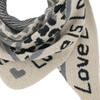Damen Winterschal mit Mustermix