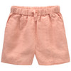 Mädchen Leinen-Shorts mit Tunnelzug